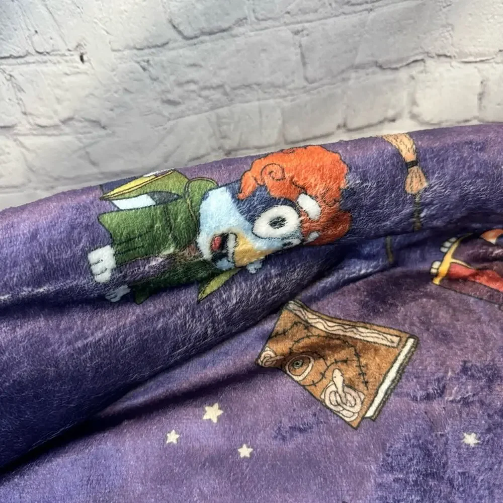 Bluey Hocus Pocus Plush Blanket